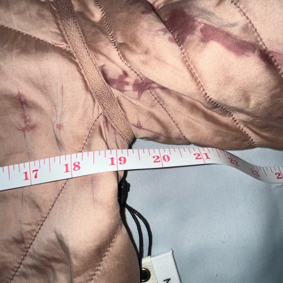 New Marrakech MCMCC Anthropologie Quilted Jacket Tie Dye Pink Size Medium - Picture 8 of 8